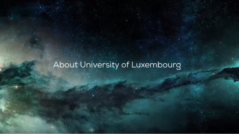 University of Luxembourg (Stéphane Pallage), partner of the Luxembourg Space Agency